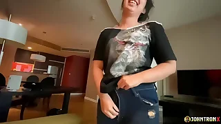 JohnTronX- Chinese Jail-bait fucked before work